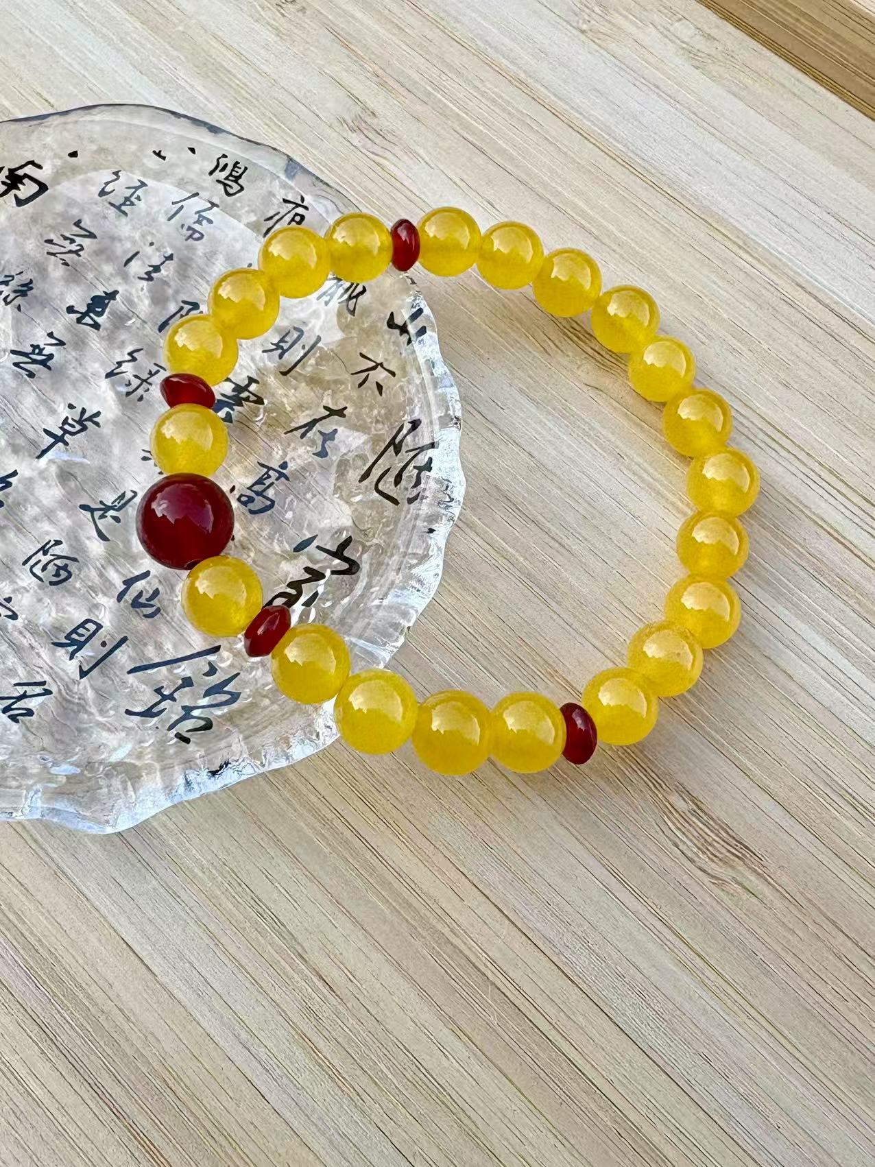 Bracelet Yellow Jade 主体黄玉手串