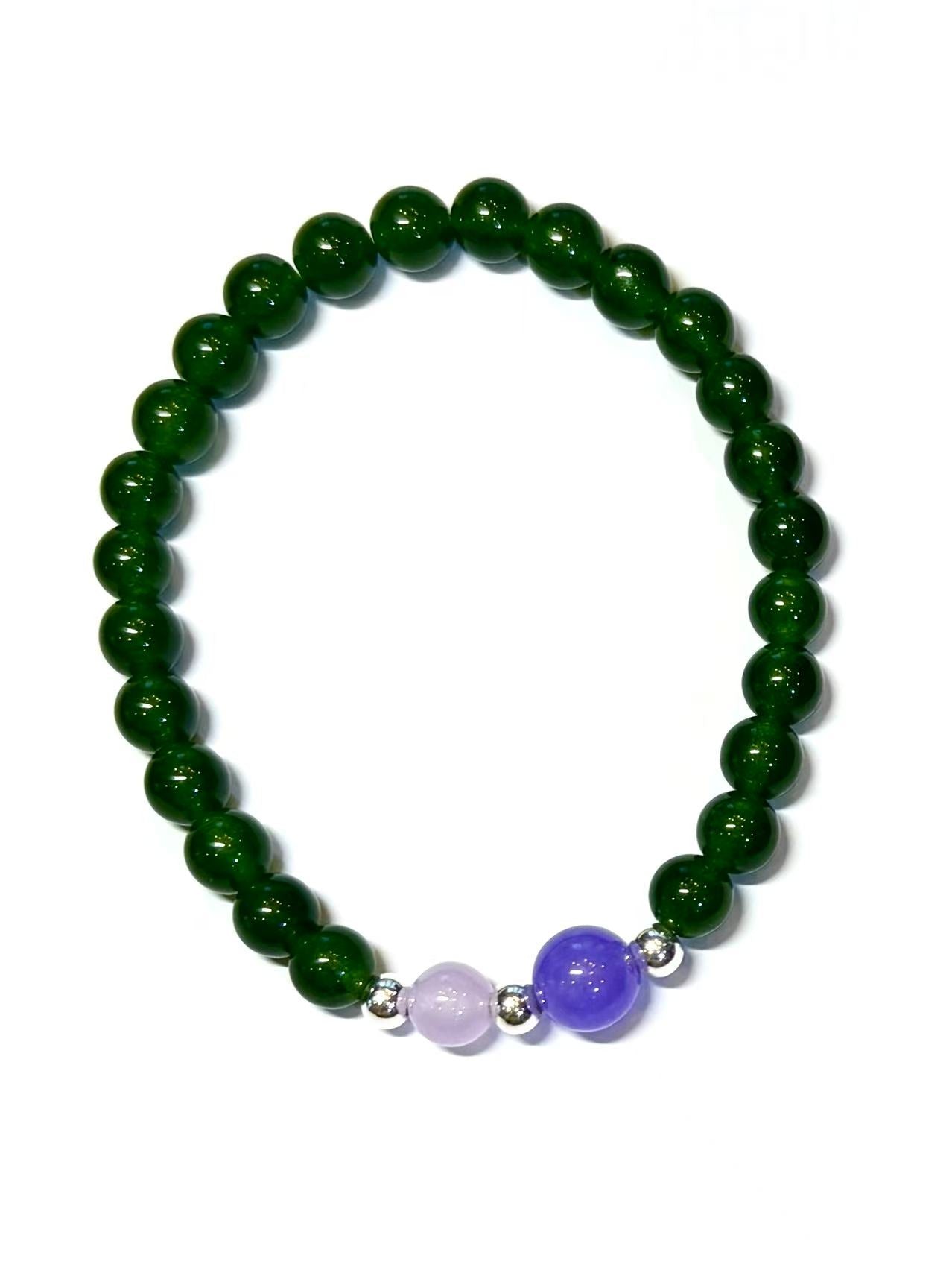 Bracelet Green Jade 主体碧玉手串