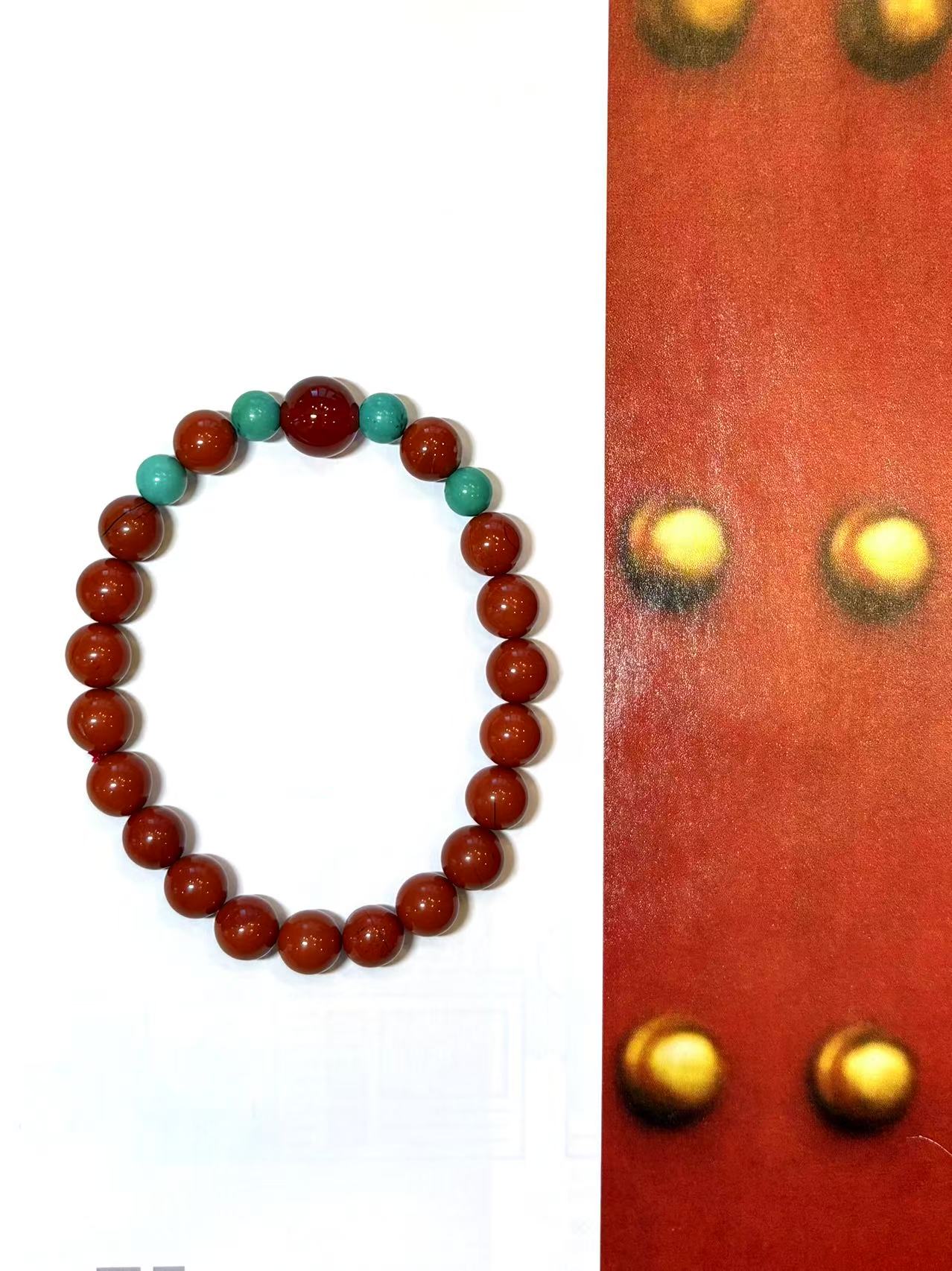 Bracelet South Red Agate 主体南红手串