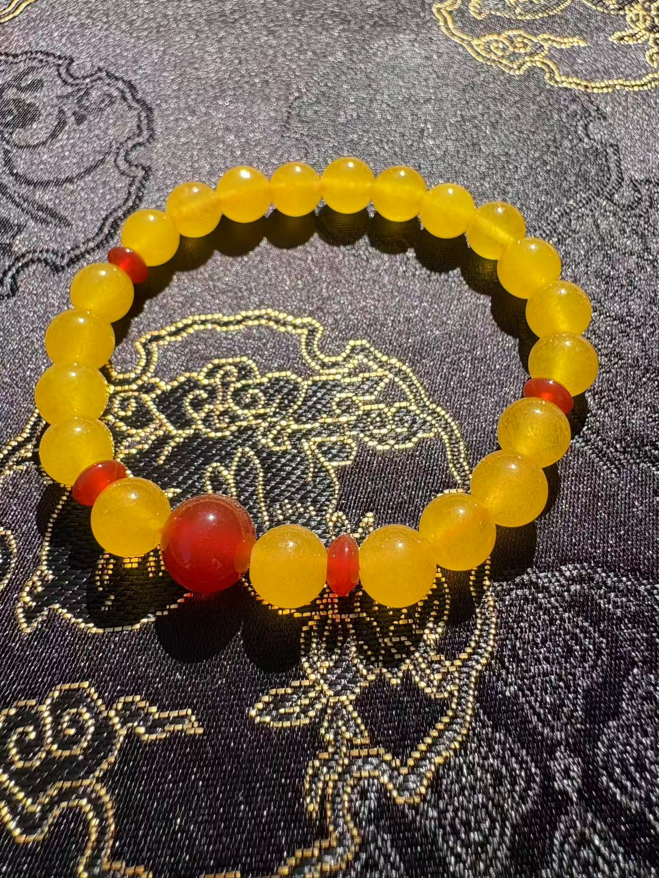 Bracelet Yellow Jade 主体黄玉手串