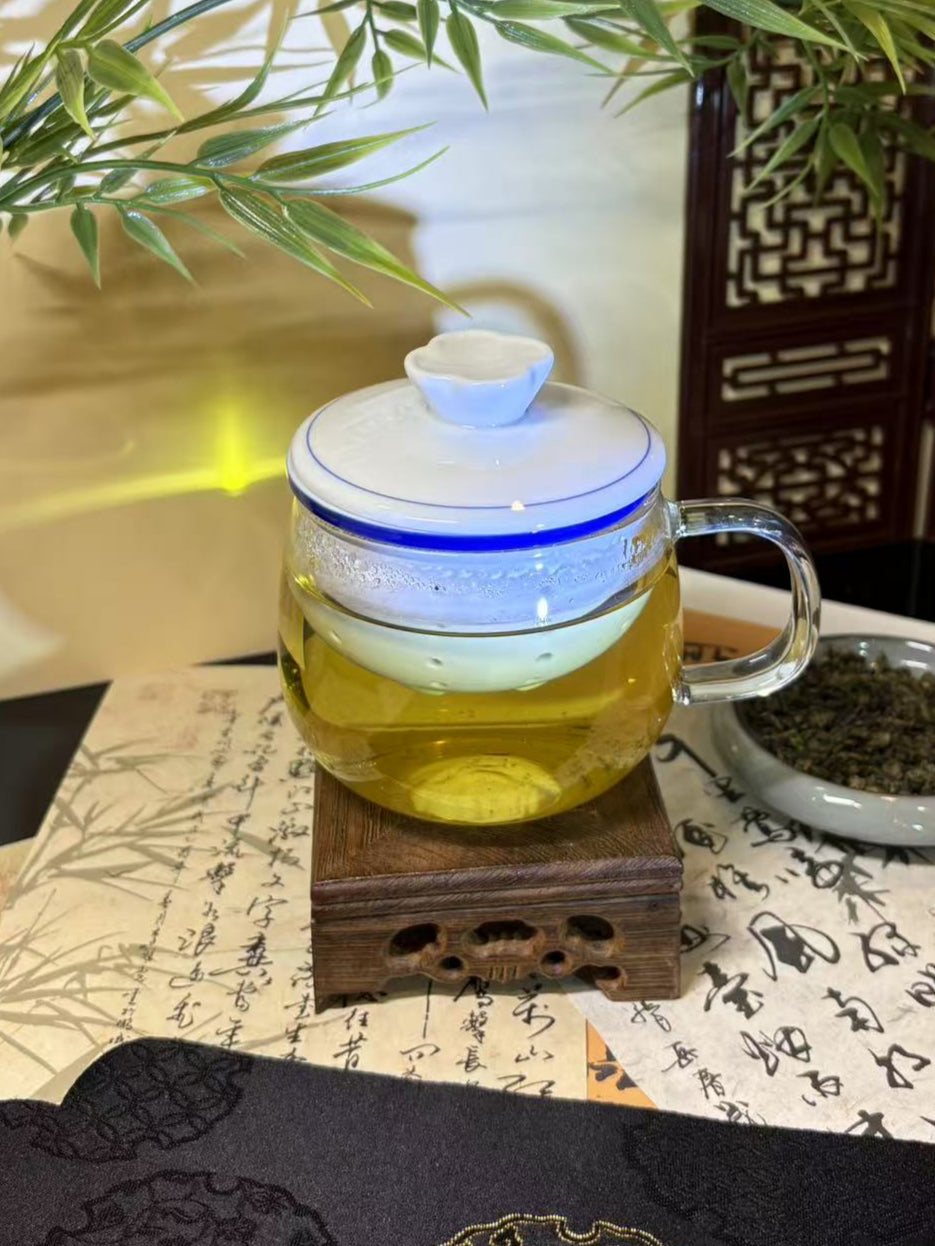 Ceramic & Glass Tea-Separating Cup 茶水分离泡茶杯 2色选