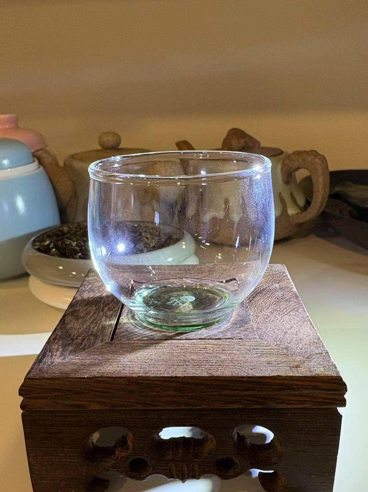 Handcrafted Heat-Resistant Glass Tasting Cup 手工耐热玻璃品茗杯 2色选