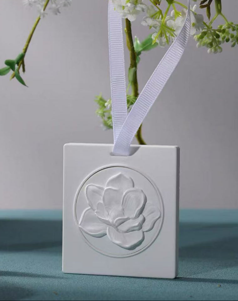 Creamic Scented Pendant-Floral 陶瓷香氛挂件