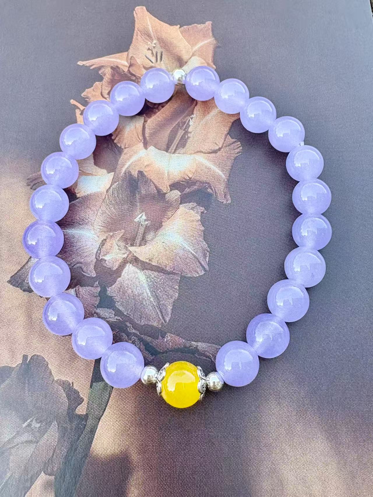 Bracelet Purple Jade 主体紫玉手串