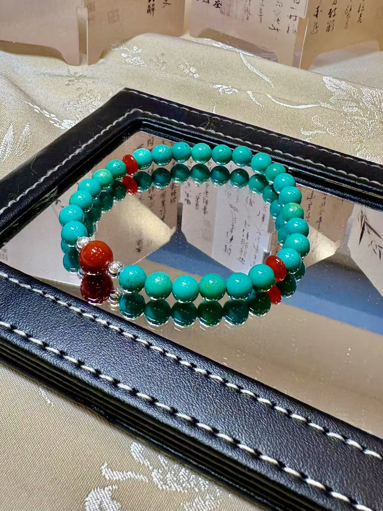 Bracelet Turquoise 主体绿松石手串