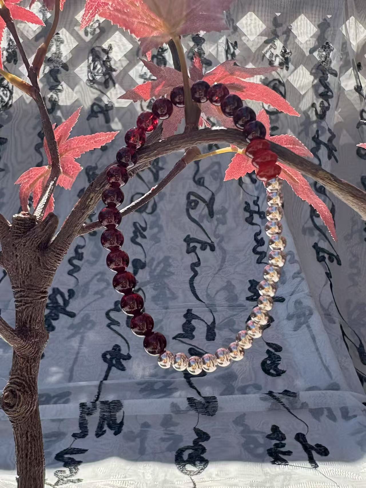 Bracelet Garnet 主体石榴石手串