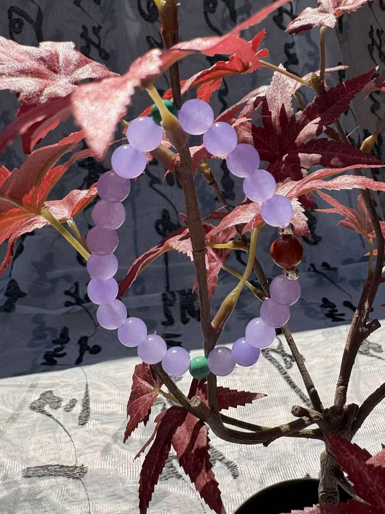 Bracelet Purple Jade 主体紫玉手串