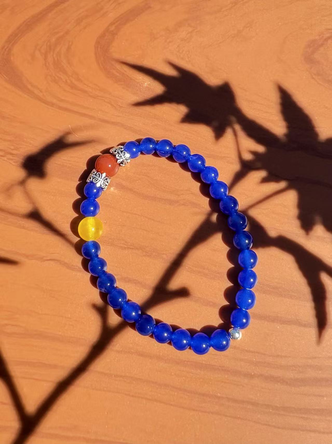Bracelet Lapis Lazuli 主体青金石手串