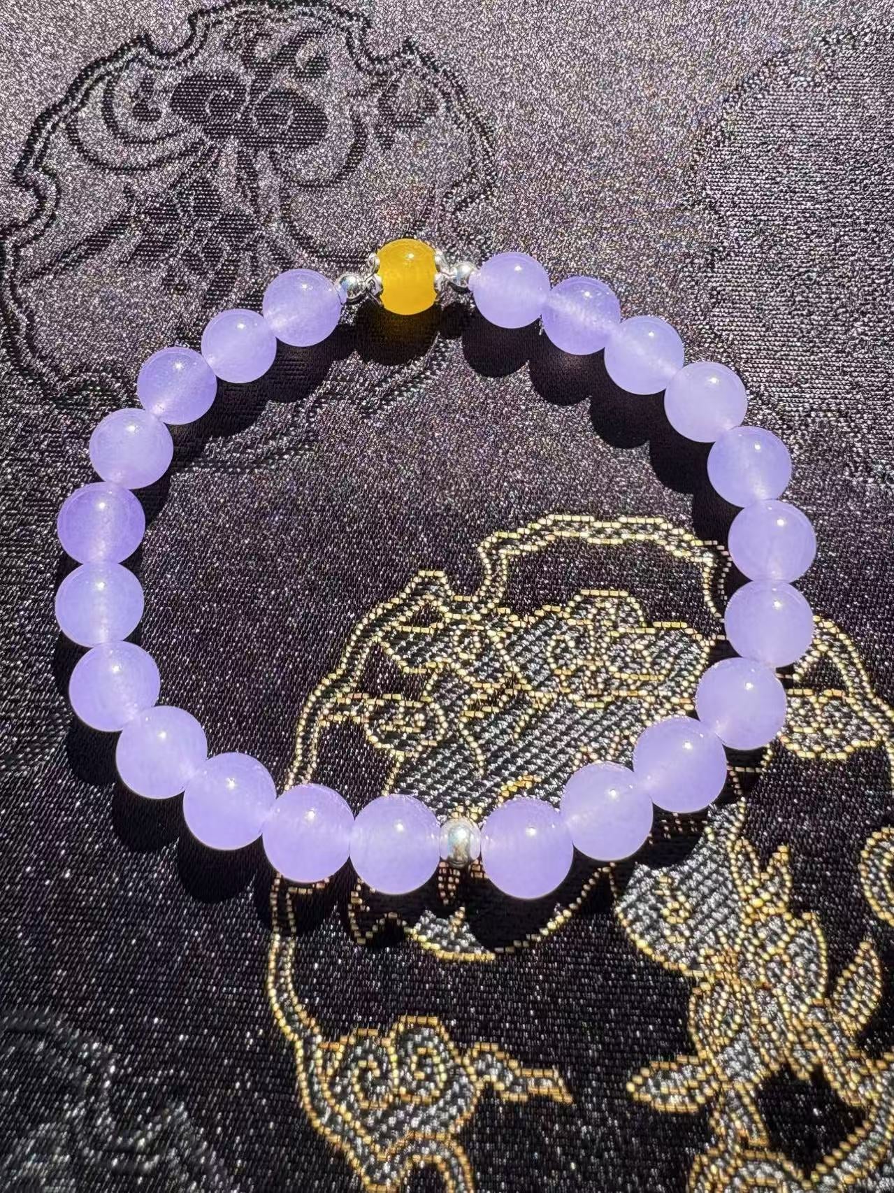 Bracelet Purple Jade 主体紫玉手串