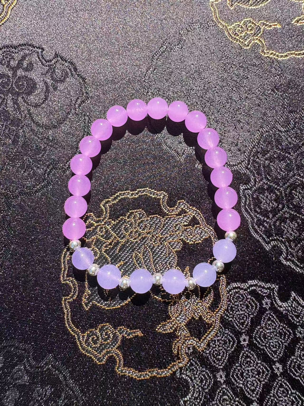 Bracelet Purple Jade 主体紫玉手串