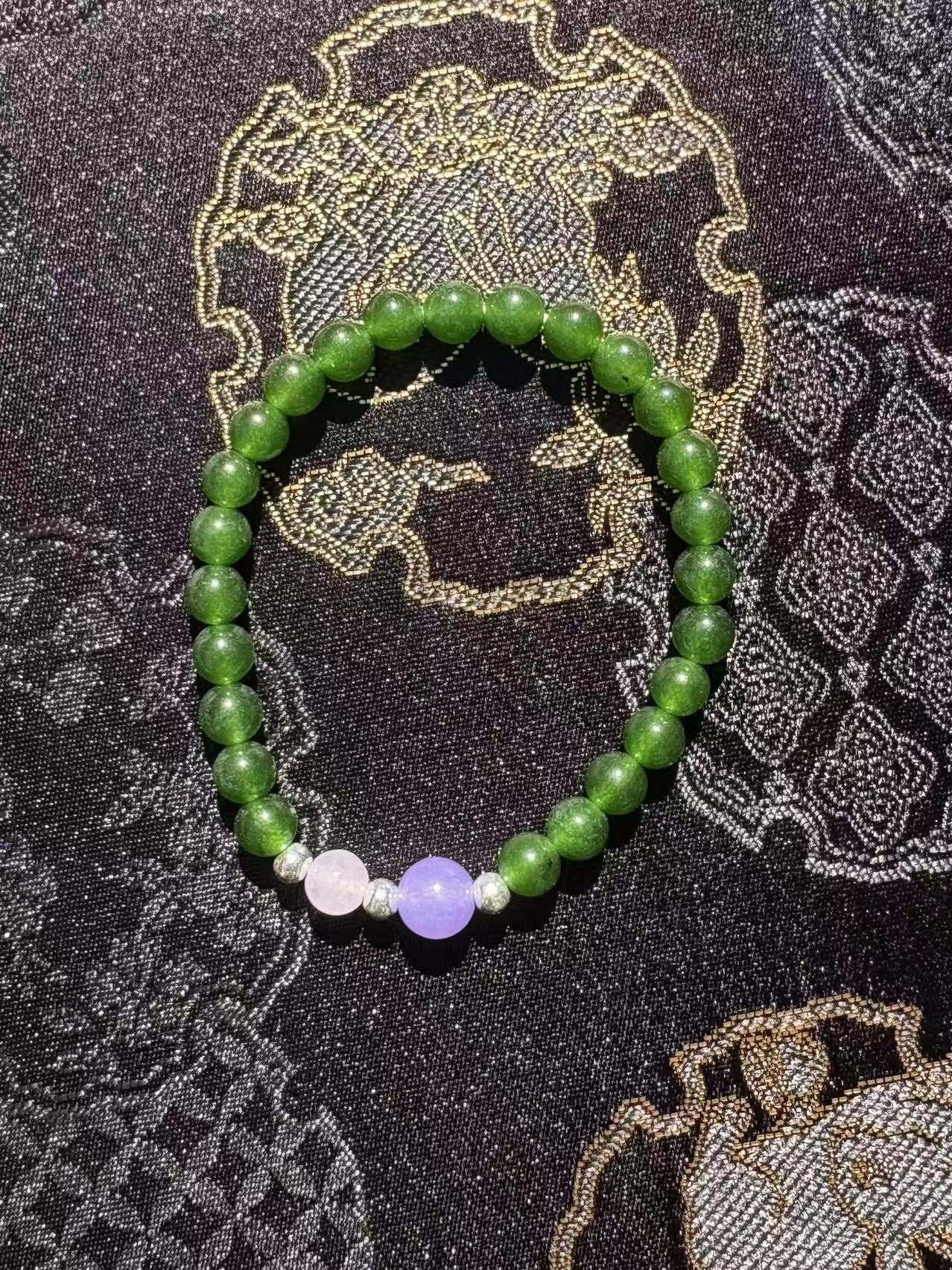Bracelet Green Jade 主体碧玉手串
