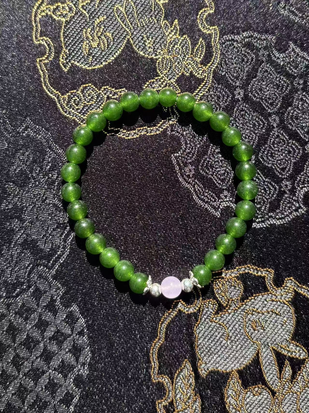 Bracelet Green Jade 主体碧玉手串