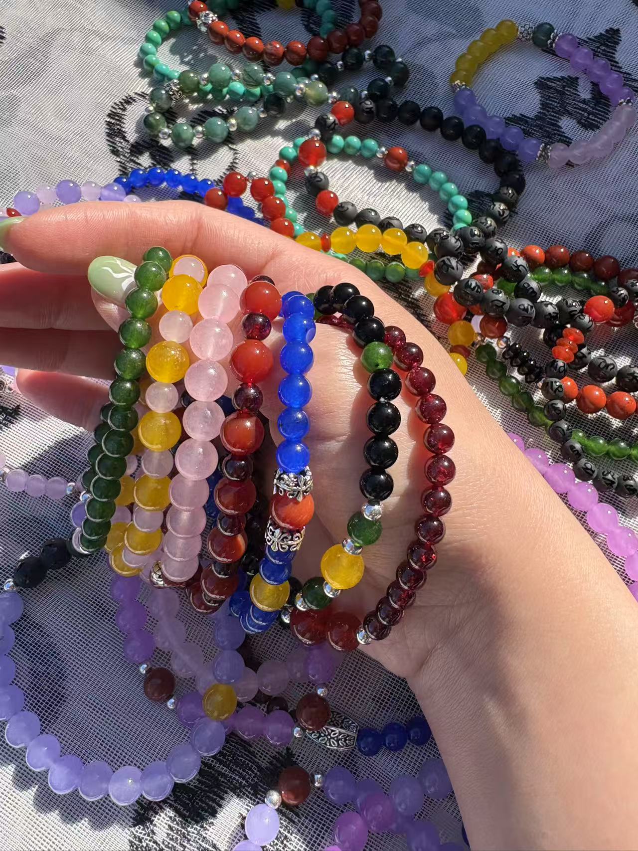 Bracelet Hibiscus Jade 主体芙蓉玉手串
