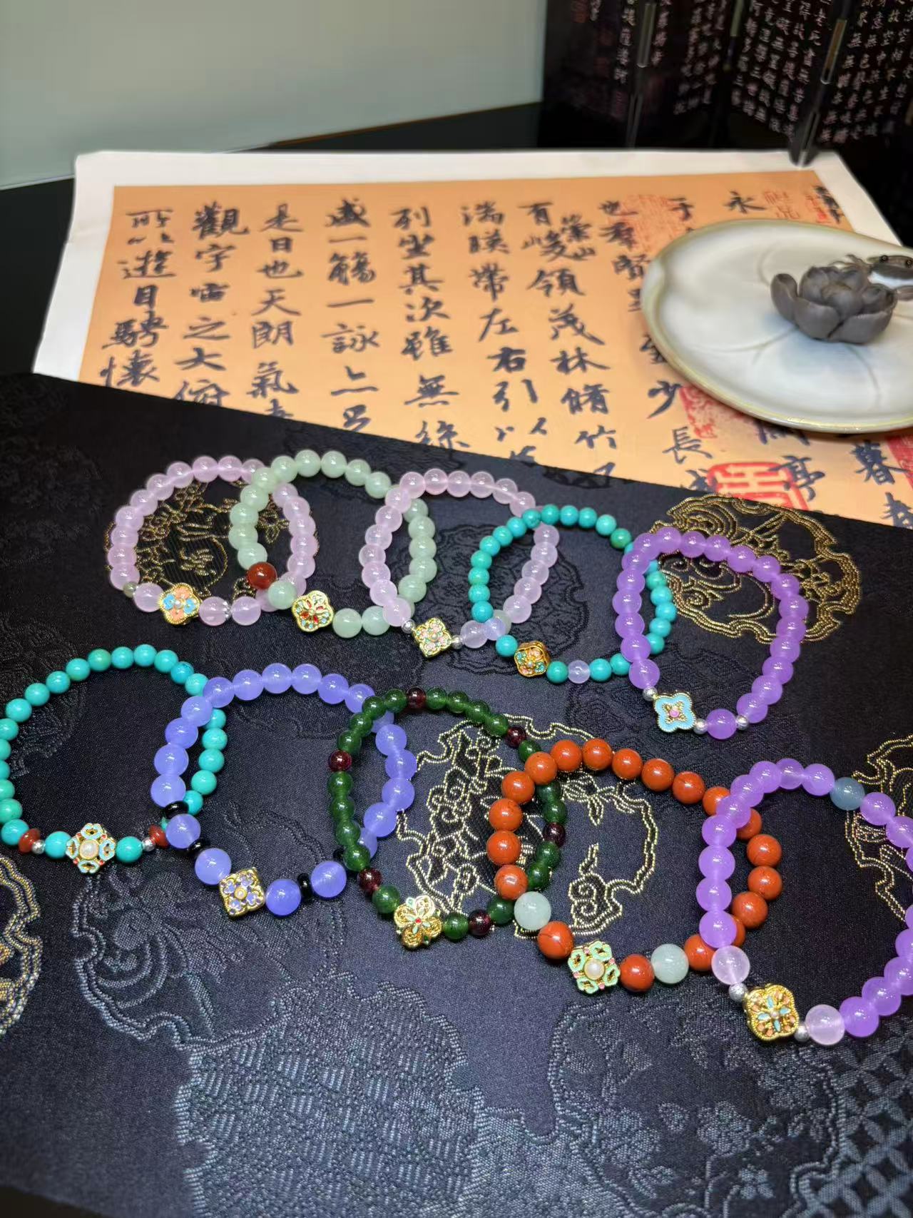 Bracelet Gold-plated Copper Accessories 铜镀金配件手串