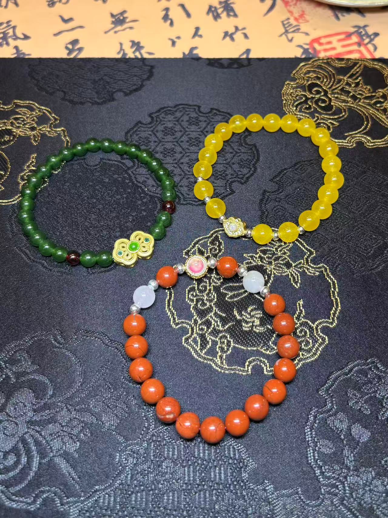 Bracelet Gold-plated Copper Accessories 铜镀金配件手串