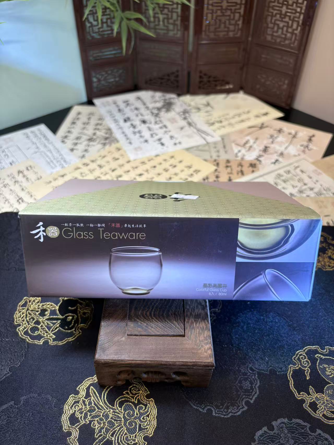 Handcrafted Heat-Resistant Glass Tasting Cup 手工耐热玻璃品茗杯 2色选