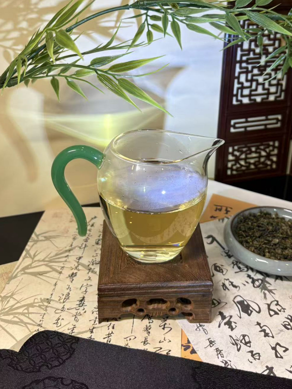 Handcrafted Glass Fairness Cup 手工玻璃公道杯 2色选