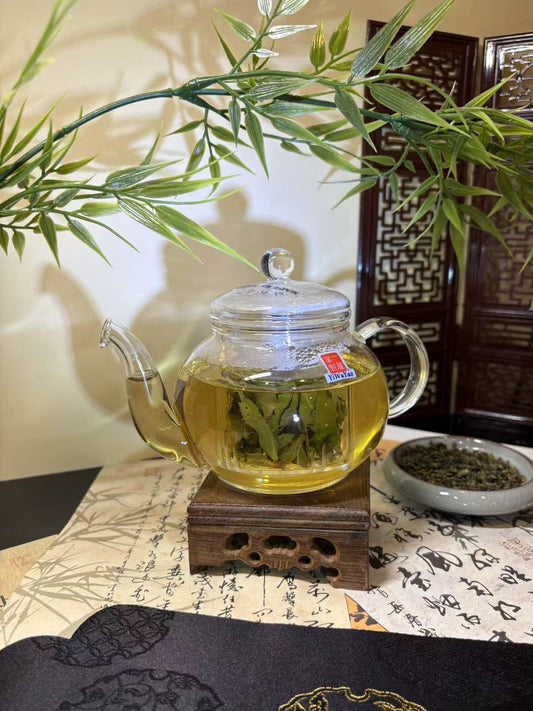 Handcrafted Glass Teapot with Infuser 手工玻璃茶壶带可拆卸内置滤网