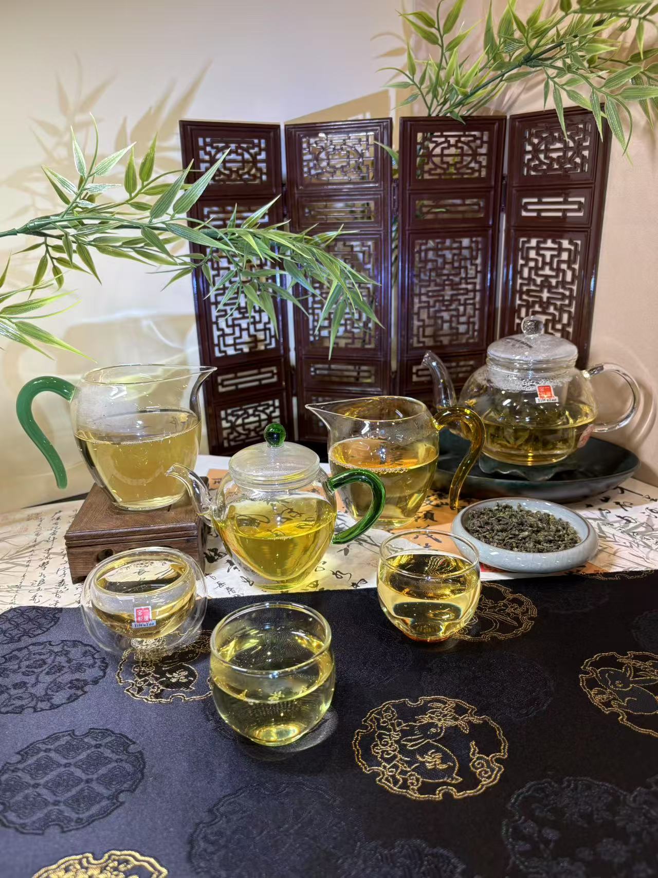 Handcrafted Glass Tasting Cup Double-Walled Heat-Resistant 手工双层玻璃耐热品茗杯