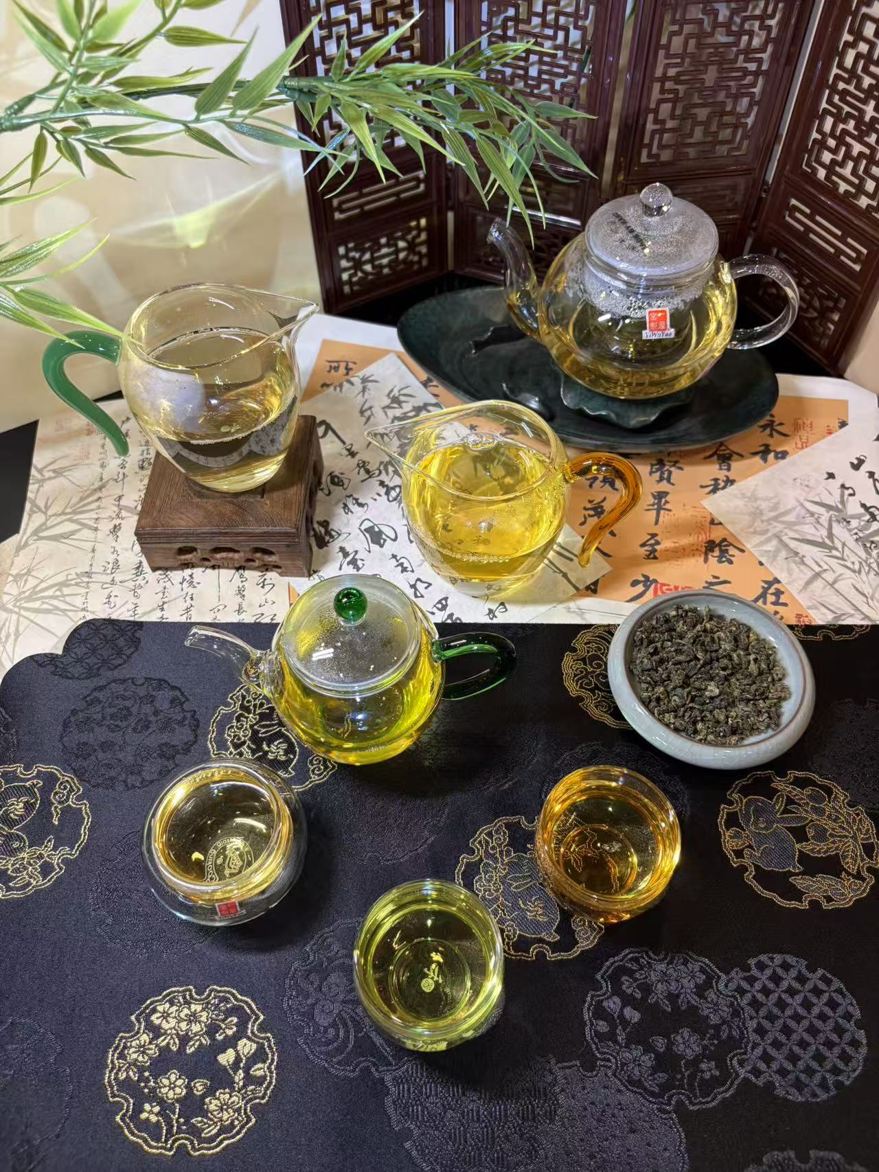 Handcrafted Glass Tasting Cup Double-Walled Heat-Resistant 手工双层玻璃耐热品茗杯