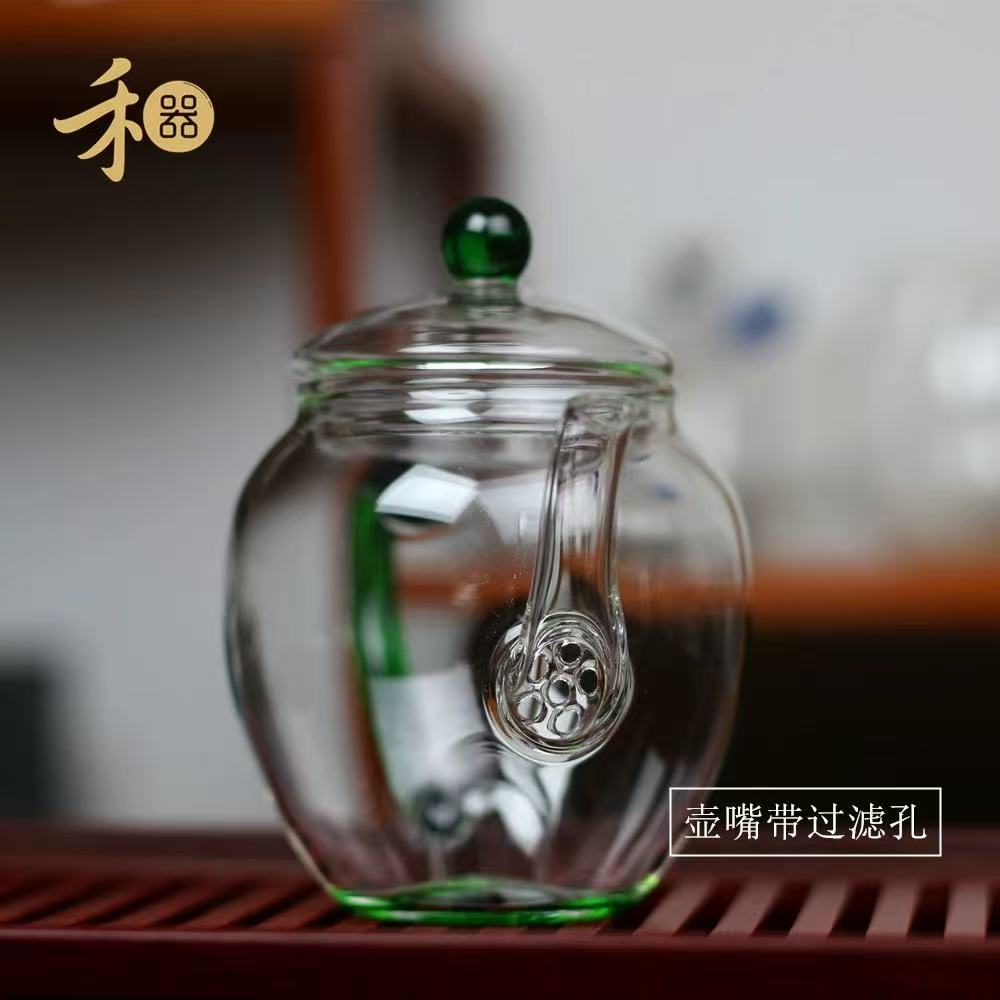 Handcrafted Glass Teapot 手工玻璃茶壶