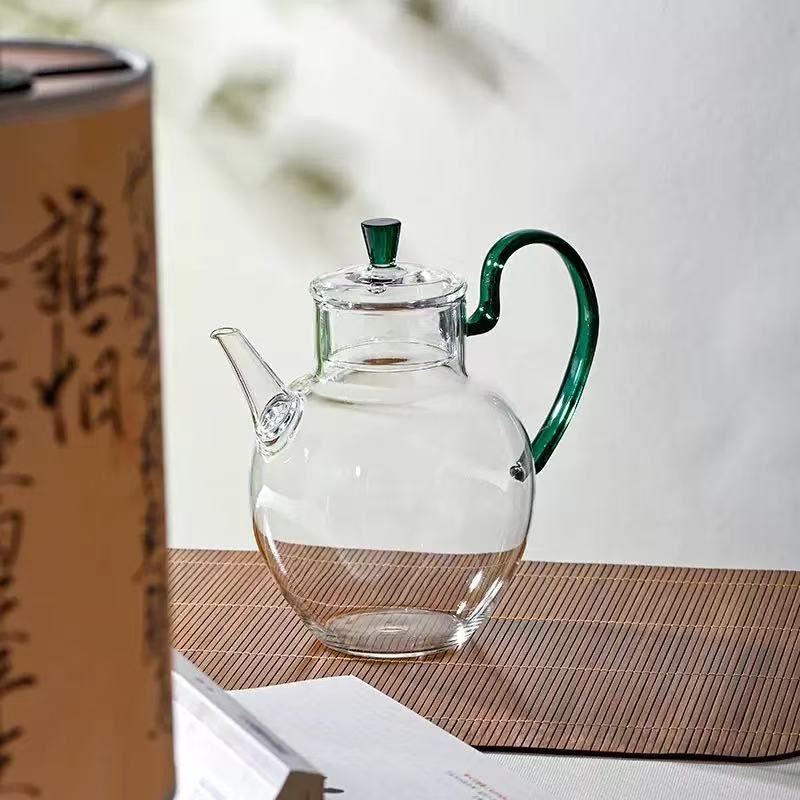 Glass Teapot Song Dynasty–style 仿宋古典玻璃茶壶 2款选