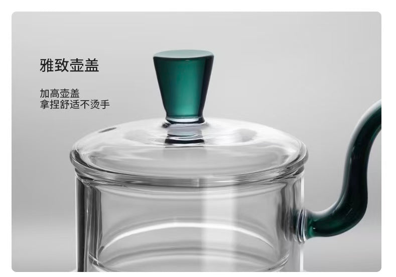 Glass Teapot Song Dynasty–style 仿宋古典玻璃茶壶 2款选