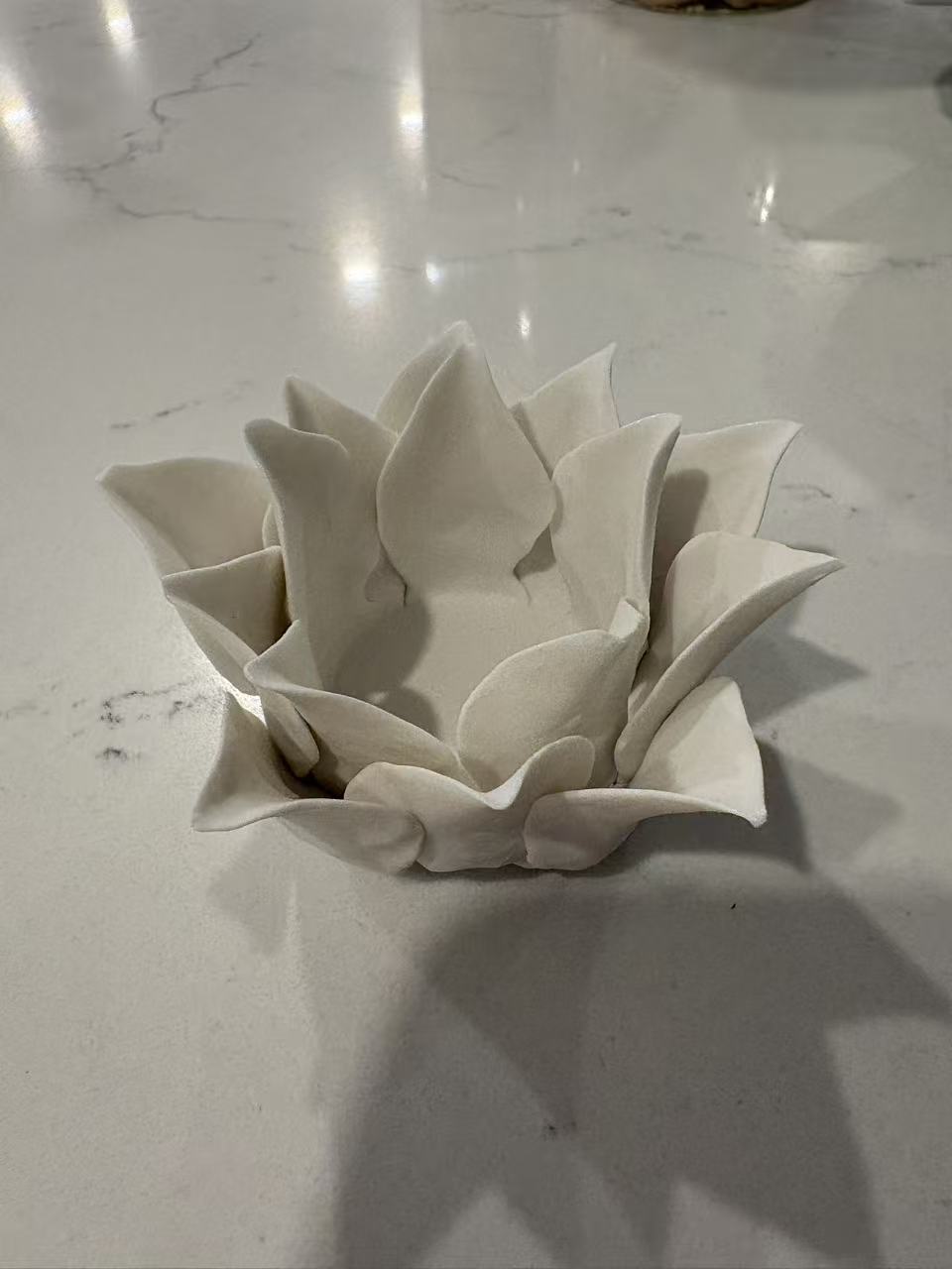 Ceramic Lotus Incense Holder & Candle Tray 陶瓷莲花香盘 | 烛台